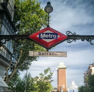 Estación de metro de Serrano