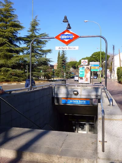 Estación de Metro de Arturo Soria