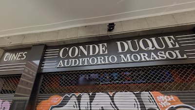 Cines Conde Duque Auditorio Morasol